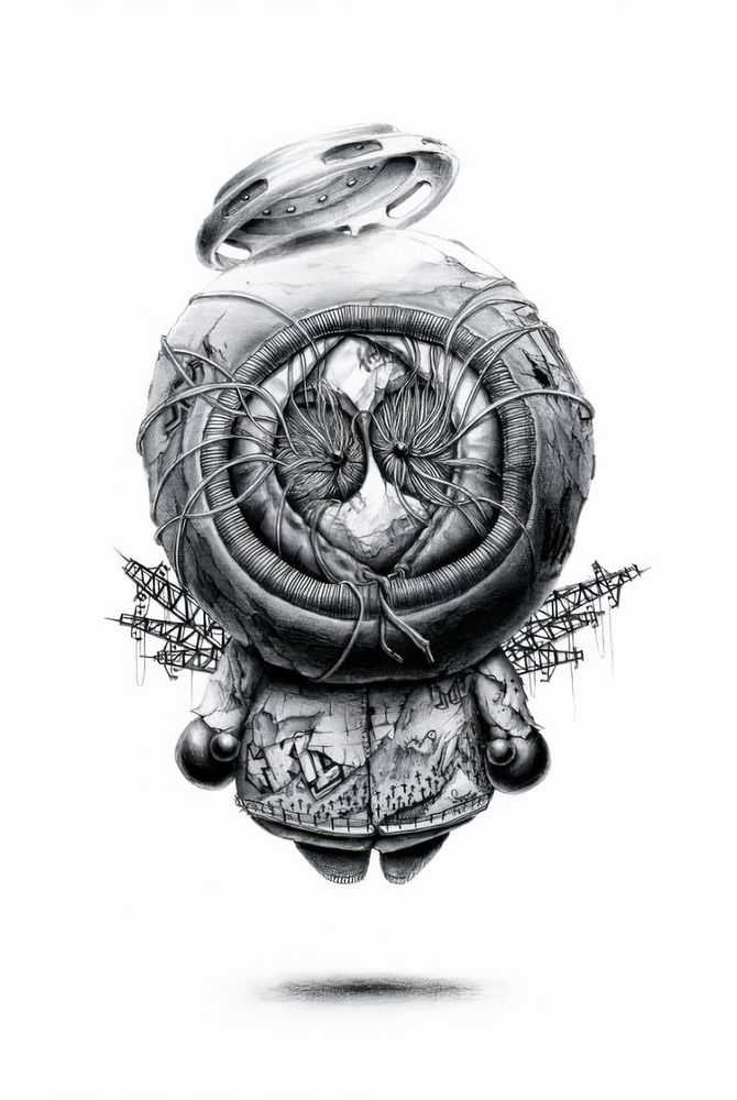 Pez, ‘R.I.P.’, 12-12-2013, Print, Fine art print on 300gsm Innova, K.Olin Tribu,