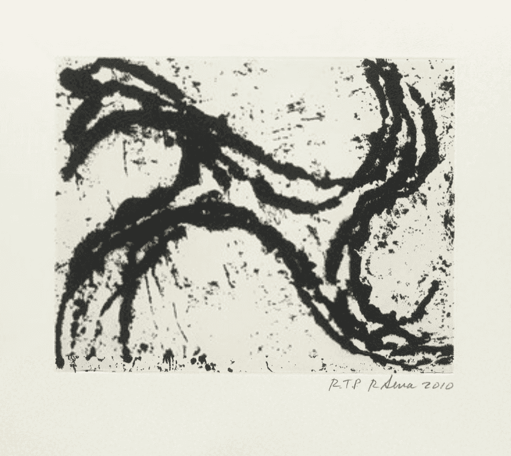 Richard Serra, ‘Junction I’, 2010, Print, 1-color etching, Gemini G.E.L., Dated