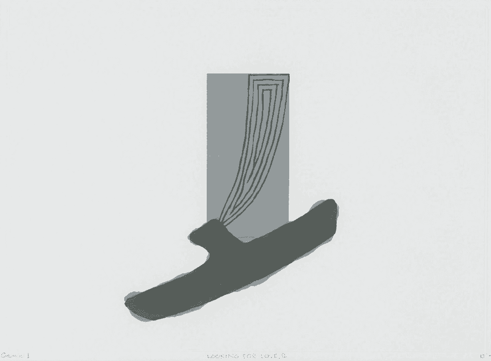 Richard Tuttle, ‘Looking for Love II’, 2015, Print, 4 color aquatint, Gemini G.E.L. LLC, Numbered