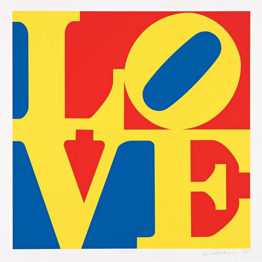 Robert Indiana, ‘The Garden of Love: Tulip’, 1982, Print, Serigraph on Fabriano Paper, Prestige Art, Numbered, Dated