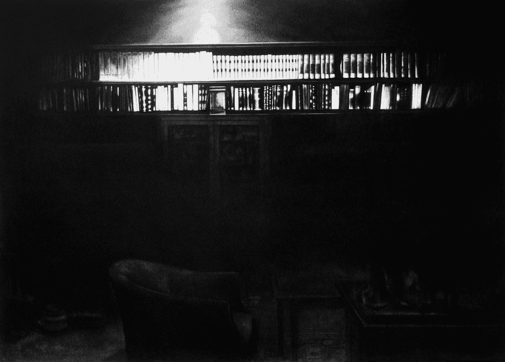 Robert Longo, ‘Book Case in Study Room’, 2012, Print, Pigment Print, null, Numbered