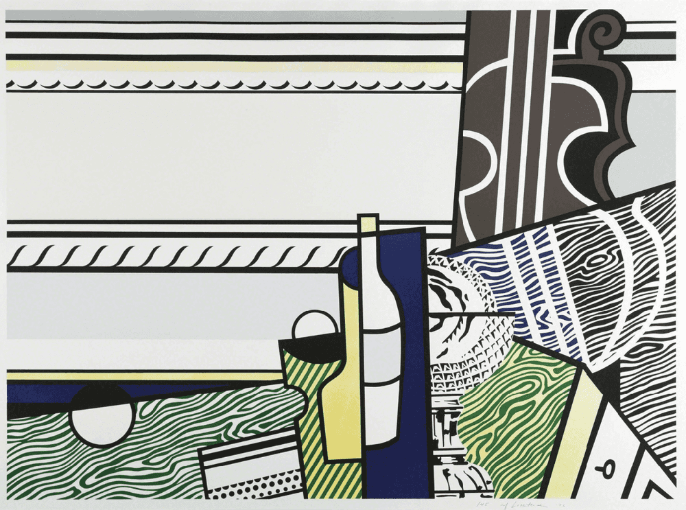 Roy Lichtenstein, ‘Still Life with Crystal Bowl’, 1976, Print, Color screenprint and lithograph, null, Numbered, Dated
