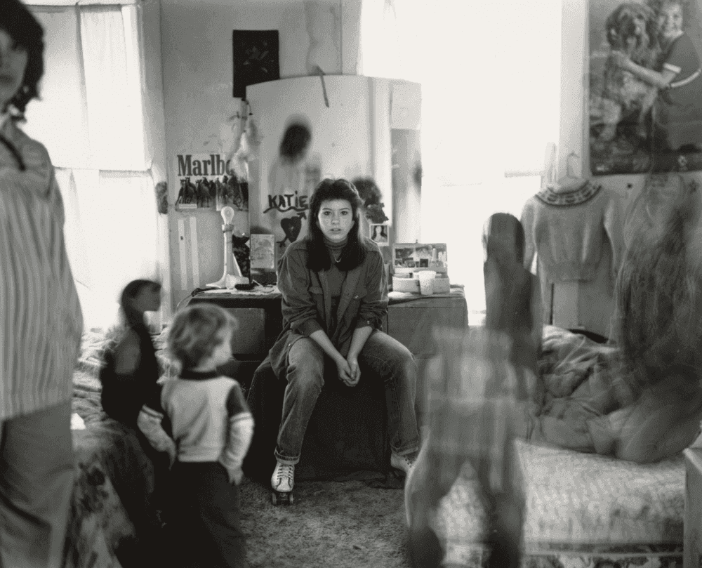 Sally Mann, ‘Katie in Bedroom (At Twelve)’, 1985, Print, Silver gelatin print, null, Numbered, Dated