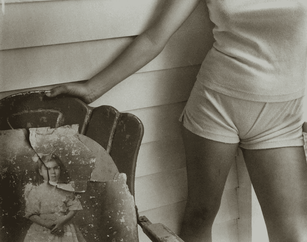 Sally Mann, ‘Sherry and Sherry’s Grandmother, Both at Twelve Years Old’, 1983, Print, Platinum print, null, Numbered, Dated