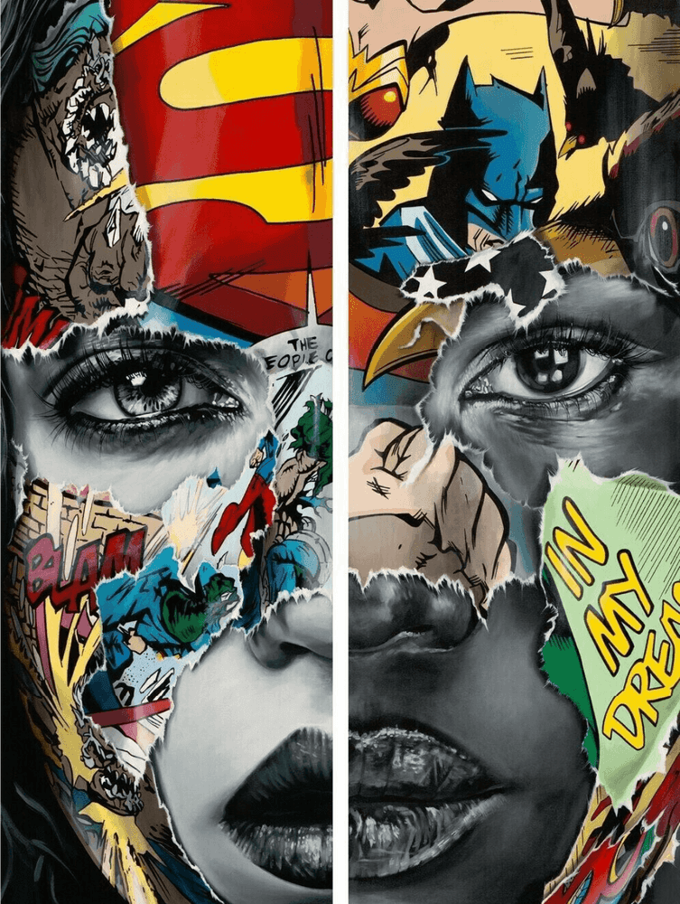 Sandra Chevrier, ‘La Cage, Nous Sommes Uns (We Are One - Dyptich)’, 02-02-2021, Print, Pigment on paper Moab 300gr no borders, Self-released, Numbered