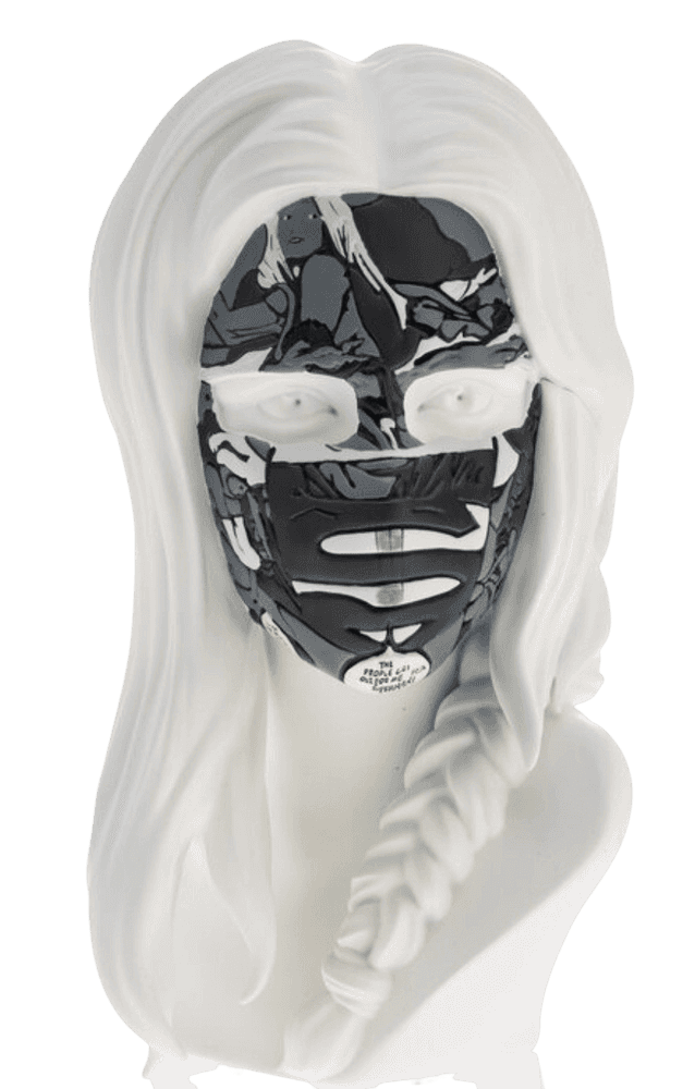 Sandra Chevrier, ‘Les Cages Là Où Les Gens Pleurent (Mono White)’, 30-08-2018, Sculpture, Polystone, COA Gallery,