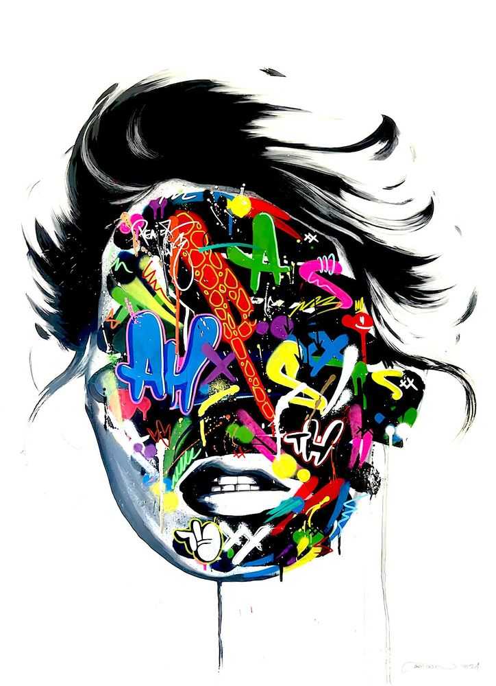 Martin Whatson, ‘La Cage Entre Les Frontieres (Hand Finished)’, 18-06-2022, Print, 6 Colour Screen Print On 300 Somerset paper - all graffiti hand painted by Martin Whatson, Graffiti Prints, Numbered, Handfinished