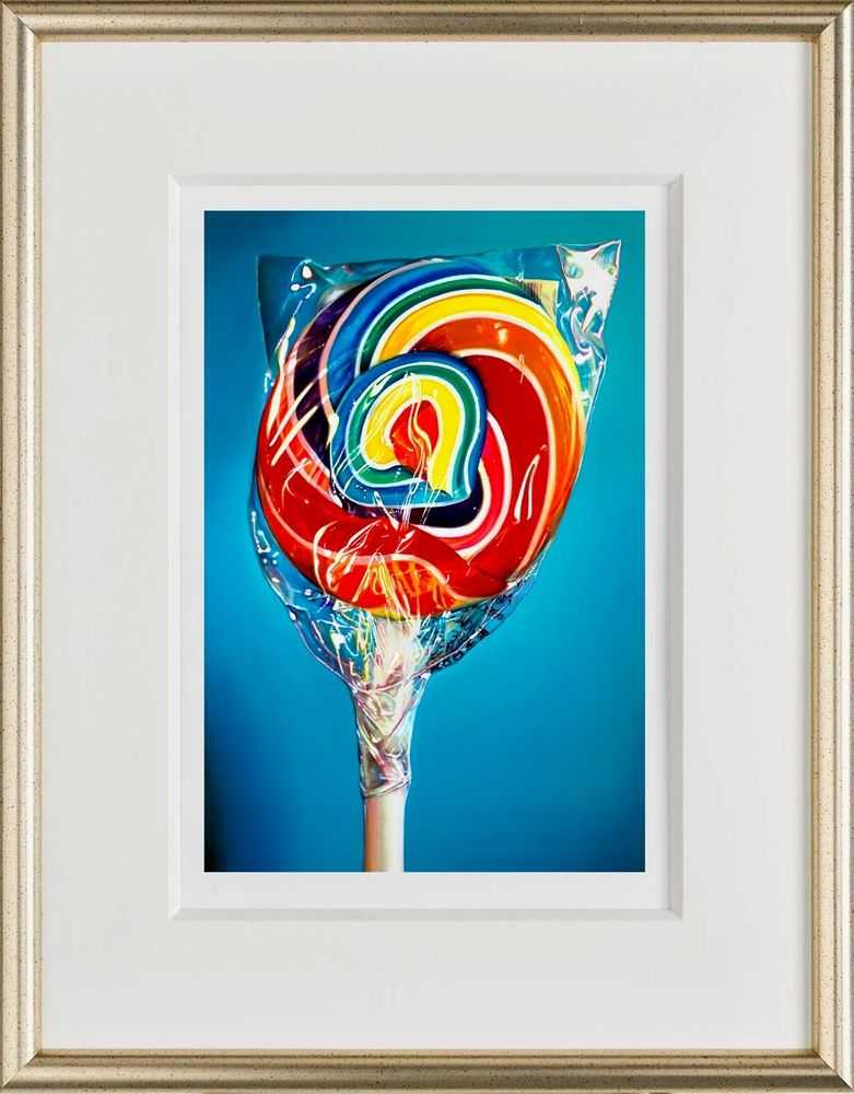 Sarah Graham, ‘Still Life - Rainbow Swirl - Giclee on Paper Edition’, 2012, Print, Giclee on paper, Castle Fine Art, Numbered, Framed