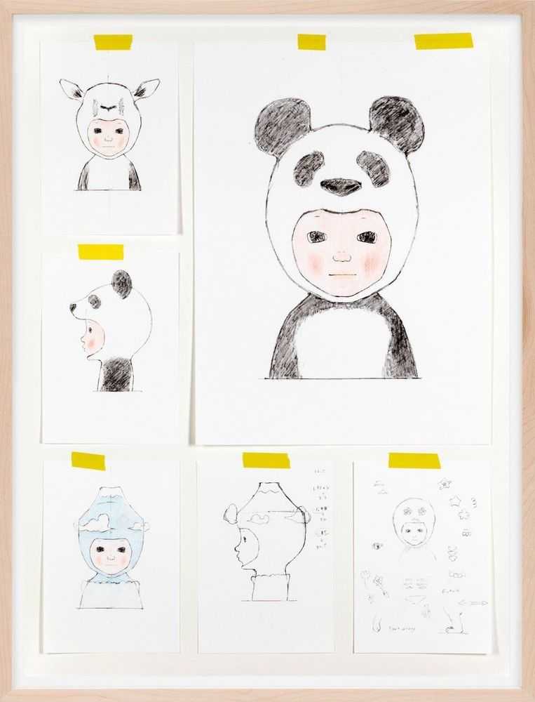Satoru Koizumi, ‘Studio 2021’, 10-11-2021, Print, 6 individual lithograph prints on Madrid Litho 140gsm paper, mounted together and finished with decorative strips of flaxen tape, Avant Arte, Numbered, Framed