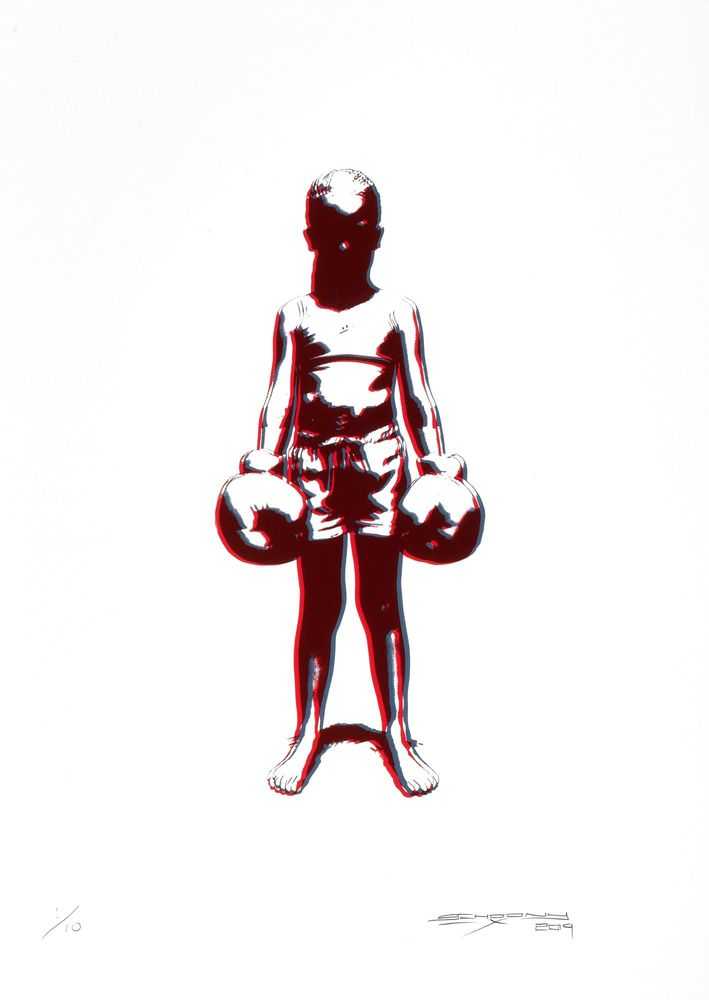 Schoony, ‘Bruiser (Print)’, 2020, Print, Screenprint in colours on wove paper, null, Numbered