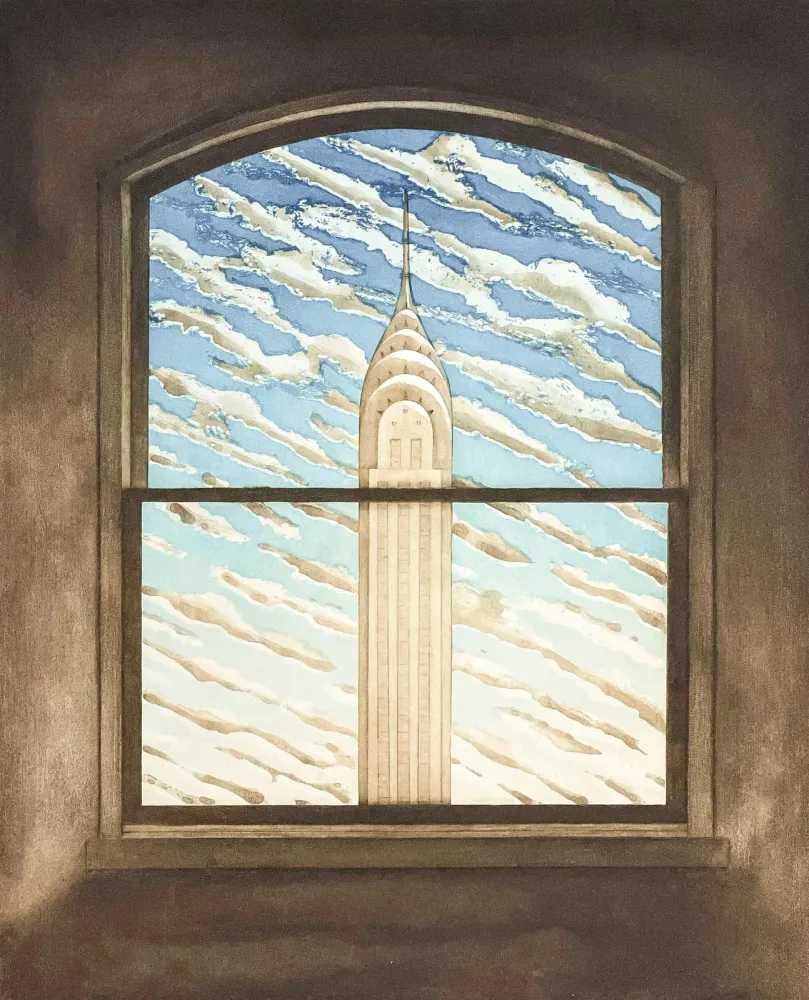 Scott Kahn, ‘Chrysler Building (New York City Skyscraper)’, 2000, Print, Etching and aquatint, null, Numbered, Handfinished