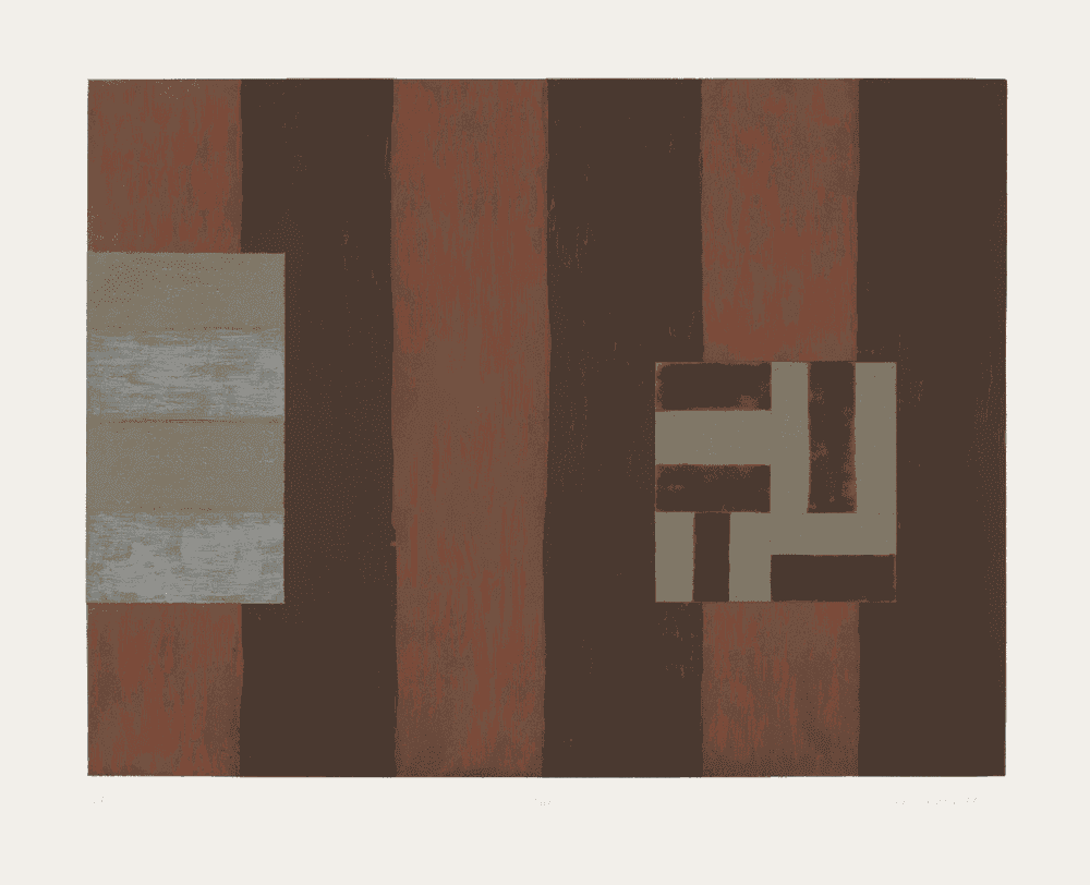 Sean Scully, ‘Room’, 1988, Print, Etching, drypoint and aquatint in colors, on Somerset paper, with full margins., null, Numbered, Dated