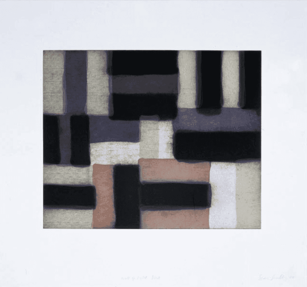Sean Scully, ‘Wall of Light-Blue’, 2000, Print, Aquatint and spit bite, null, Numbered, Dated