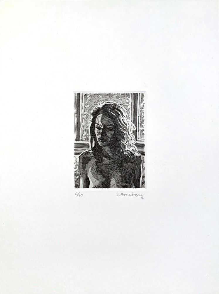 Seth Armstrong, ‘Window’, 2019, Print, Zinc plate etching with aquatint, printed on Rives BFK 280g archival paper, Self Released, Numbered