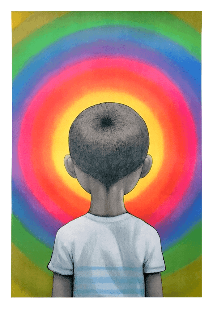 Seth Globepainter, ‘Enter The Vortex’, 09-06-2015, Print, Lithograph 16 colours printed with Marinoni machines, hand cut on Paper White BFK Rives 270 g, Print Them All, Numbered