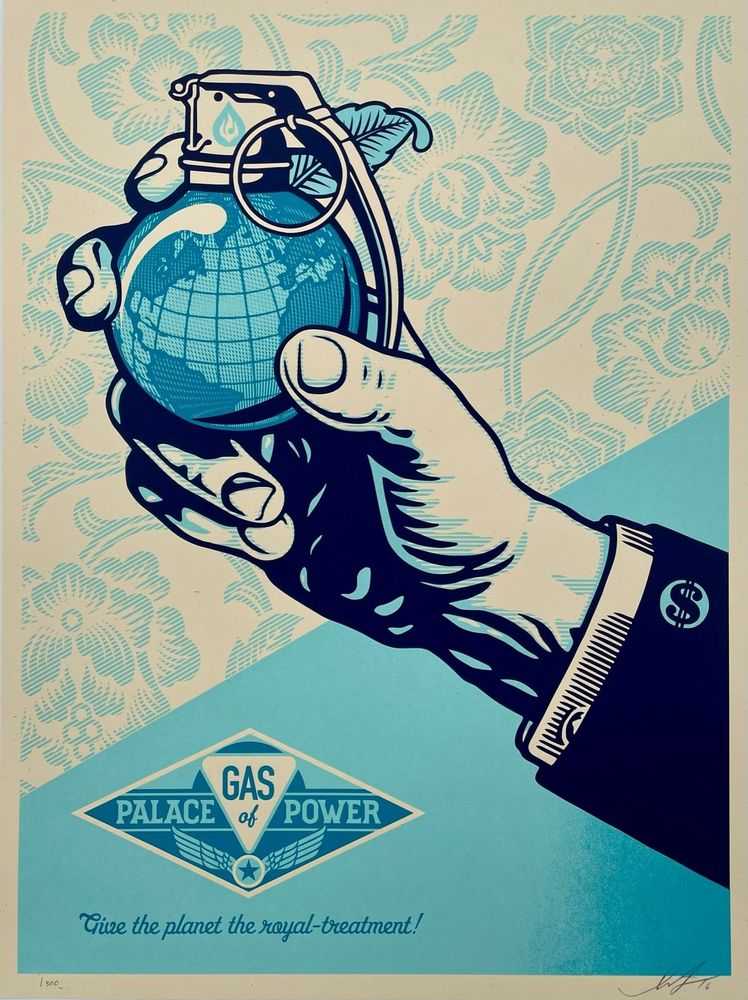 Shepard Fairey (Obey), ‘Obey Royal Treatment Money’, 2016, Print, Screenprint on cream Speckletone paper, null, Numbered, Dated