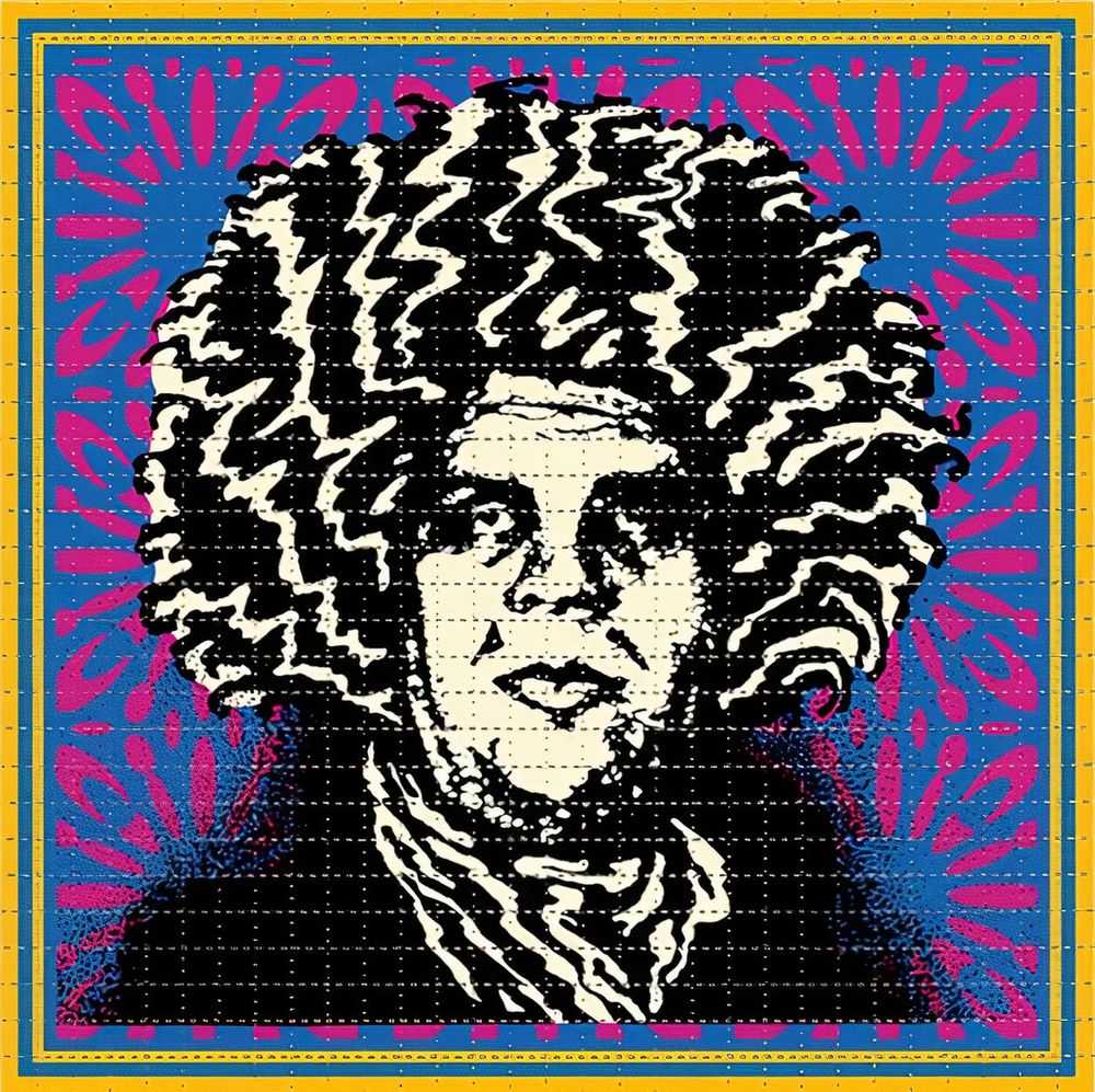 Shepard Fairey (Obey), ‘Psychedelic Andre (92 Obey Giant Blotter Variant)’, 2020, Print, Perforated Blotter Art Paper, 1xRUN, Numbered, Dated
