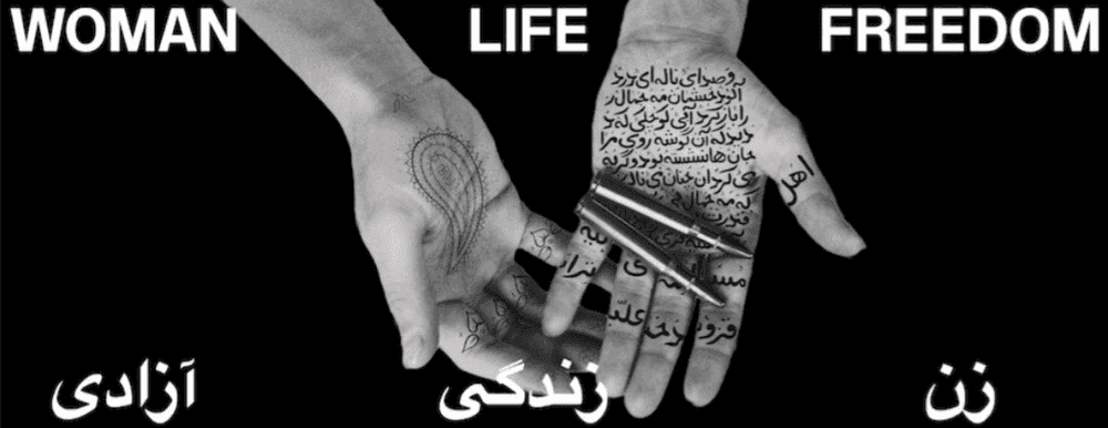Shirin Neshat, ‘Woman Life Freedom ’, 2022, Print, Giclèe Print on Hahnemüle Museum Etching, null,