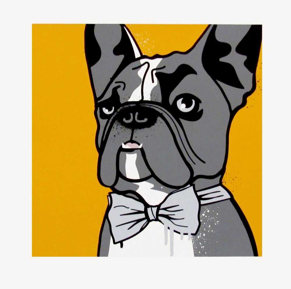 Simon Stephenson, ‘Pupney - Orange’, 2017, Print, 4 Colour Screenprint on Somerset Satin 300gsm Paper, null,