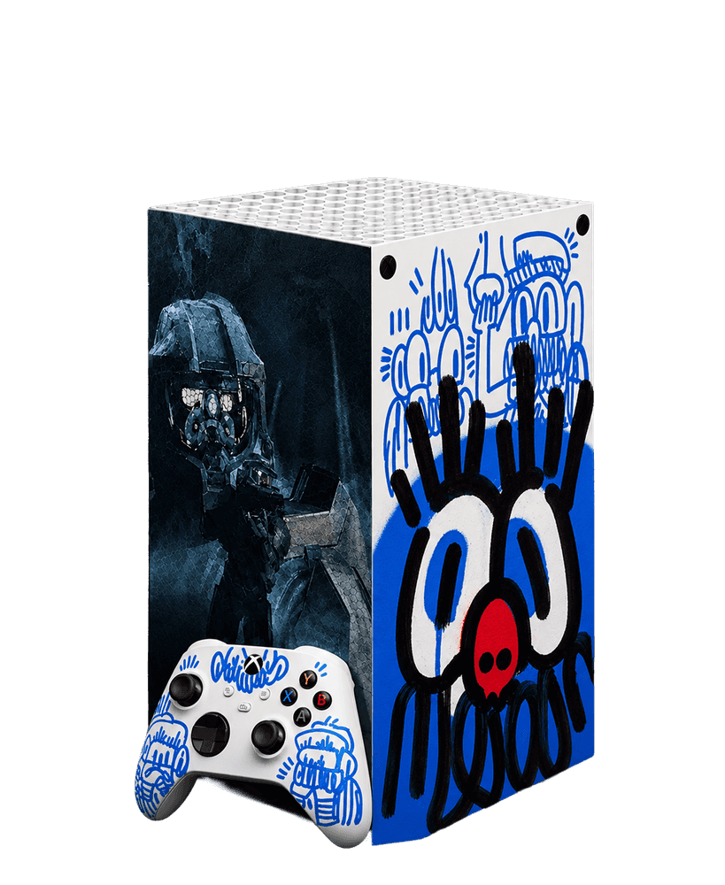 Slawn, ‘Slawn x Halo Xbox ’, 2026, Collectible, Hand Painted Xbox, null,