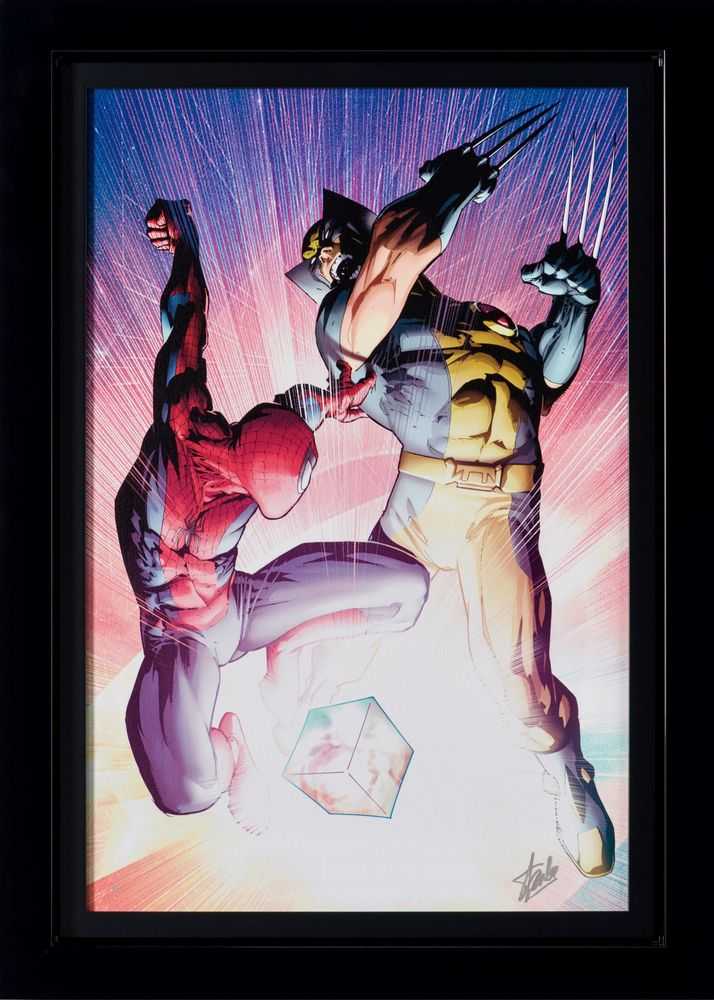 Stan Lee (Marvel), ‘Astonishing Spider-Man & Wolverine #3 (Collector's Edition)’, 2023, Print, Fine Art Print, Castle Fine Art, Numbered, Framed