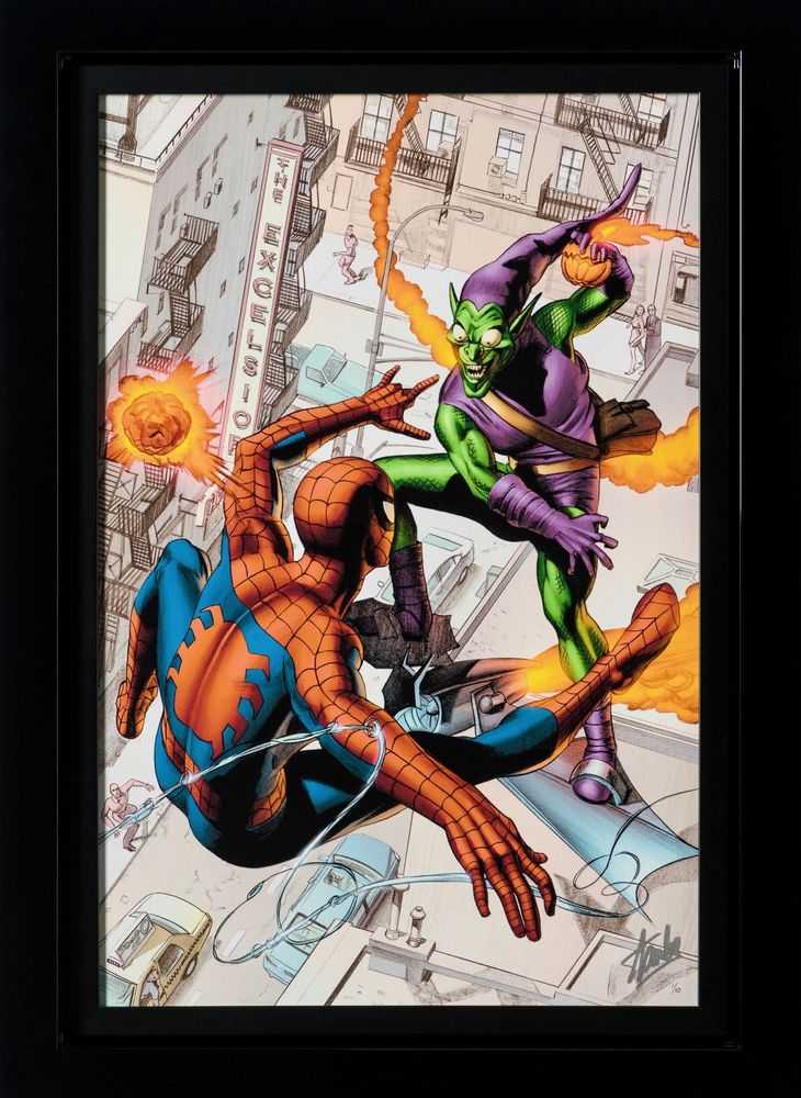 Stan Lee (Marvel), ‘Dark Reign: The Goblin Legacy one shot (Collectors Edition)’, 2023, Print, Fine Art Print, Castle Fine Art, Numbered, Framed