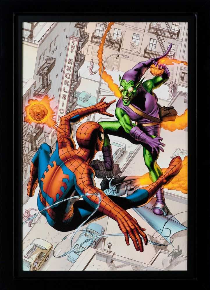 Stan Lee (Marvel), ‘Dark Reign: The Goblin Legacy one shot (Deluxe Edition)’, 2023, Print, Fine Art Print, Castle Fine Art, Numbered, Framed
