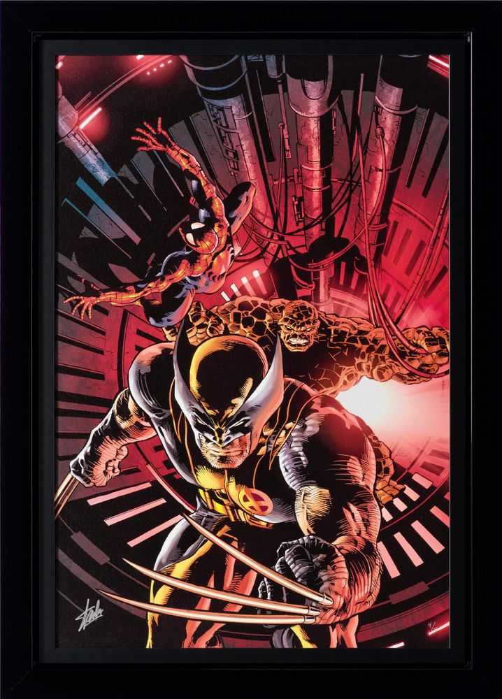 Stan Lee (Marvel), ‘New Avengers #11 (Deluxe Edition)’, 2023, Print, Fine Art Print, Castle Fine Art, Numbered, Framed