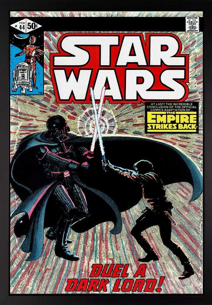Stan Lee (Marvel), ‘Star Wars #44 - The Empire Strikes Back - Duel A Dark Lord (Large)’, 2015, Print, Fine Art Print, Castle Fine Art, Numbered