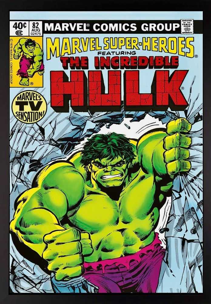 Stan Lee (Marvel), ‘Super-Heroes Featuring The Incredible Hulk #82 - Marvel's TV Sensation - Lou Ferrigno’, 2016, Print, Fine Art Print, Castle Fine Art, Numbered