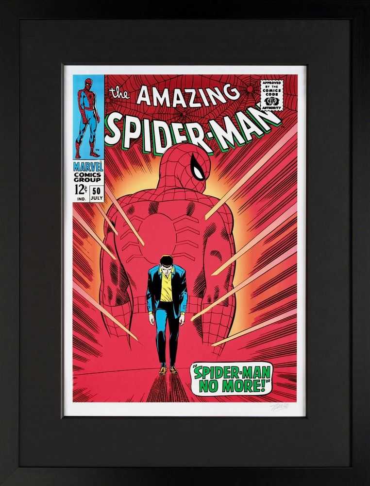 Stan Lee (Marvel), ‘The Amazing Spider-Man #50 - Giclee on Paper Edition’, 2013, Print, Giclee on paper, Castle Fine Art, Numbered, Framed
