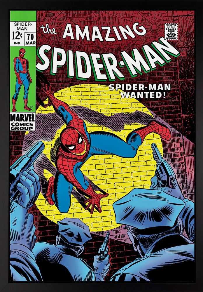 Stan Lee (Marvel), ‘The Amazing Spider-Man #70 - Wanted!’, 2015, Print, Fine Art Print, Castle Fine Art, Numbered