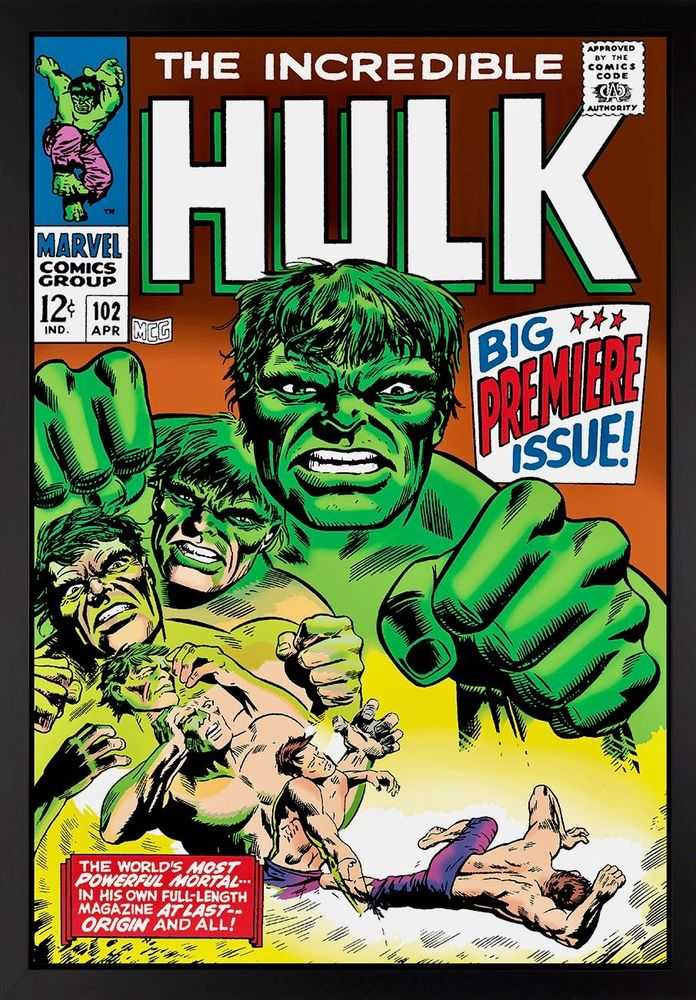 Stan Lee (Marvel), ‘The Incredible Hulk #102 - Big Premiere Issue!’, 2015, Print, Fine Art Print, Castle Fine Art, Numbered
