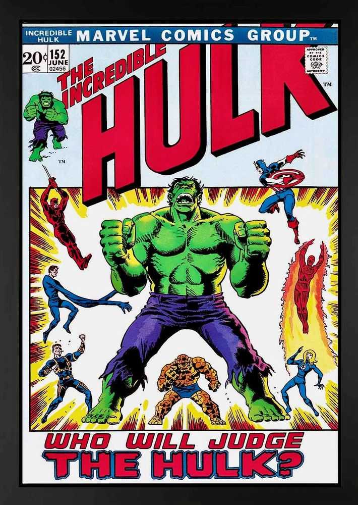Stan Lee (Marvel), ‘The Incredible Hulk #152 - Who Will Judge The Hulk? - Boxed Canvas Edition’, 2013, Print, Boxed canvas, Castle Fine Art, Numbered