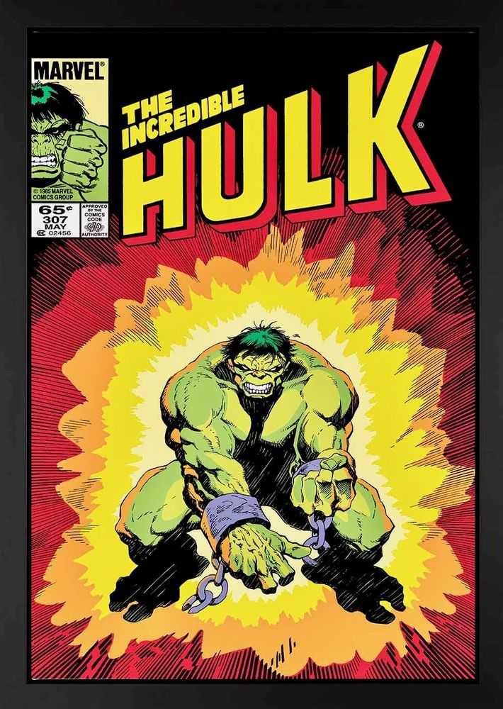 Stan Lee (Marvel), ‘The Incredible Hulk #307 - Boxed Canvas Edition’, 2013, Print, Boxed canvas, Castle Fine Art, Numbered