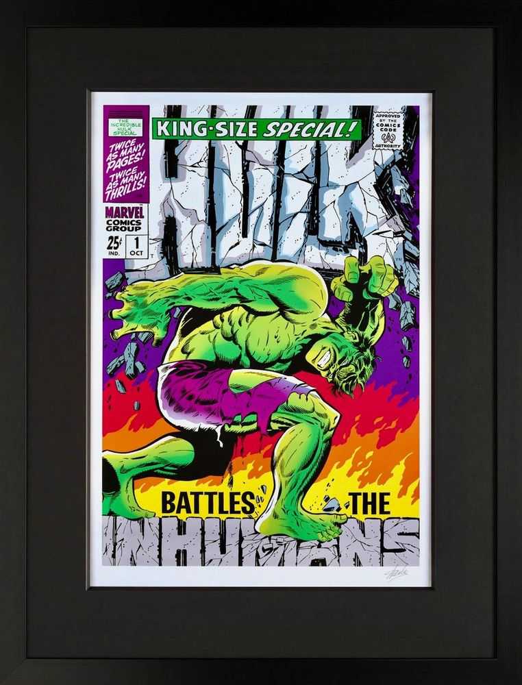 Stan Lee (Marvel), ‘The Incredible Hulk Special #1 - Giclee on Paper Edition’, 2013, Print, Giclee on paper, Castle Fine Art, Numbered, Framed