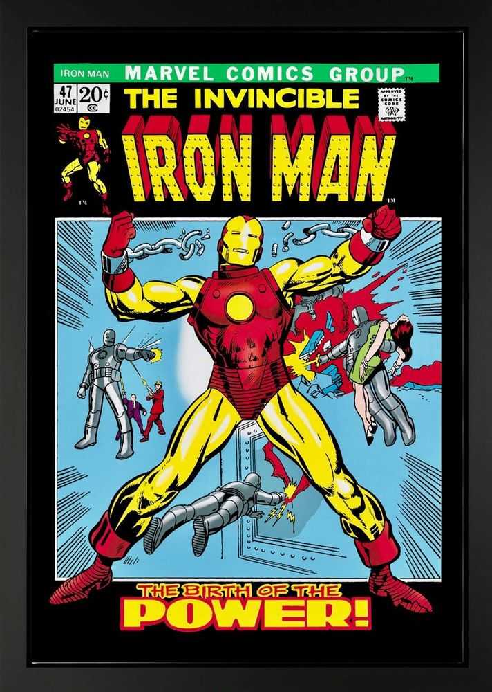 Stan Lee (Marvel), ‘The Invincible Iron Man #47 - Boxed Canvas Edition’, 2013, Print, Boxed canvas, Castle Fine Art, Numbered