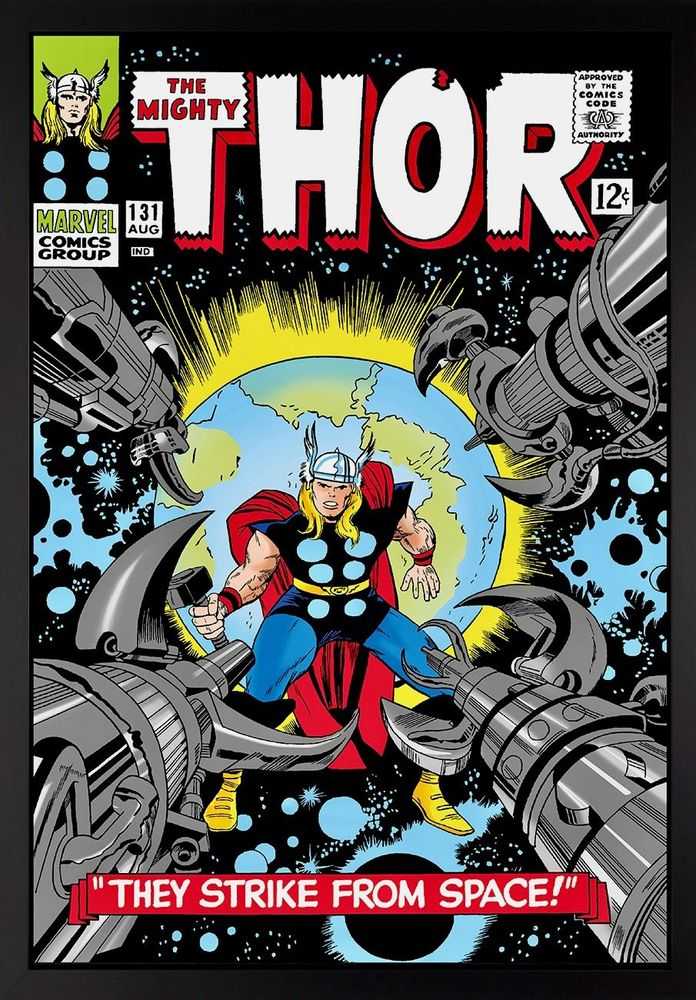 Stan Lee (Marvel), ‘The Mighty Thor #131 - They Strike From Space! - Boxed Canvas Edition’, 2015, Print, Boxed canvas, Castle Fine Art, Numbered