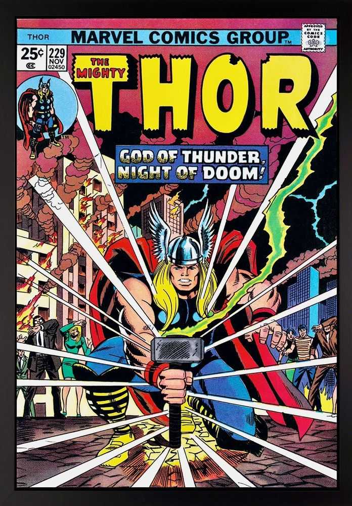 Stan Lee (Marvel), ‘The Mighty Thor #229 - God of Thunder, Night of Doom!’, 2015, Print, Fine Art Print, Castle Fine Art, Numbered