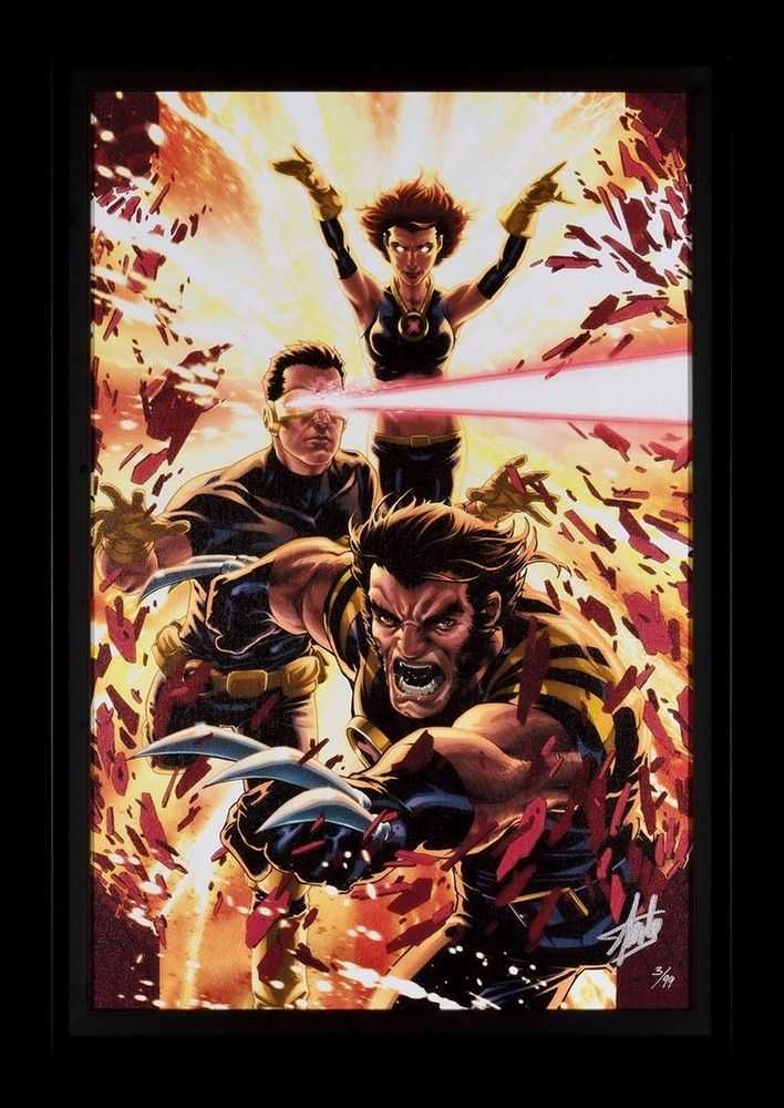Stan Lee (Marvel), ‘Ultimatum: X-Men Requiem #1 (Collector's Edition)’, 2021, Print, Canvas on board, Castle Fine Art, Numbered
