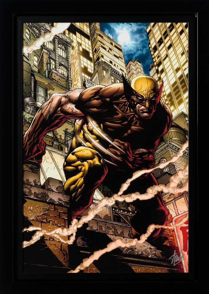 Stan Lee (Marvel), ‘Wolverine Enemy of the State MGC #20 (Deluxe Edition)’, 2023, Print, Fine Art Print, Castle Fine Art, Numbered, Framed