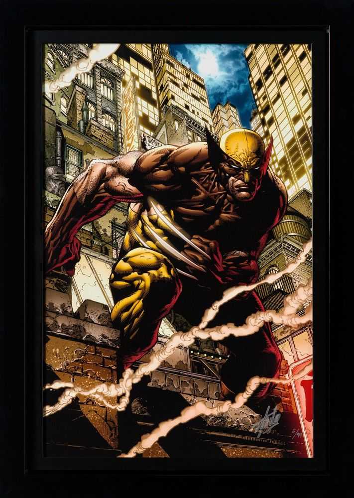 Stan Lee (Marvel), ‘Wolverine Enemy of the State MGC #20 (Standard Edition)’, 2023, Print, Fine Art Print, Castle Fine Art, Numbered, Framed