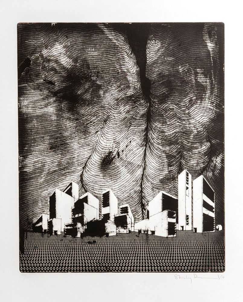 Stanley Donwood, ‘Prime Residential’, 2007, Print, Etching on 270gsm Moulin De Gue paper, Lazinc, Numbered, Dated