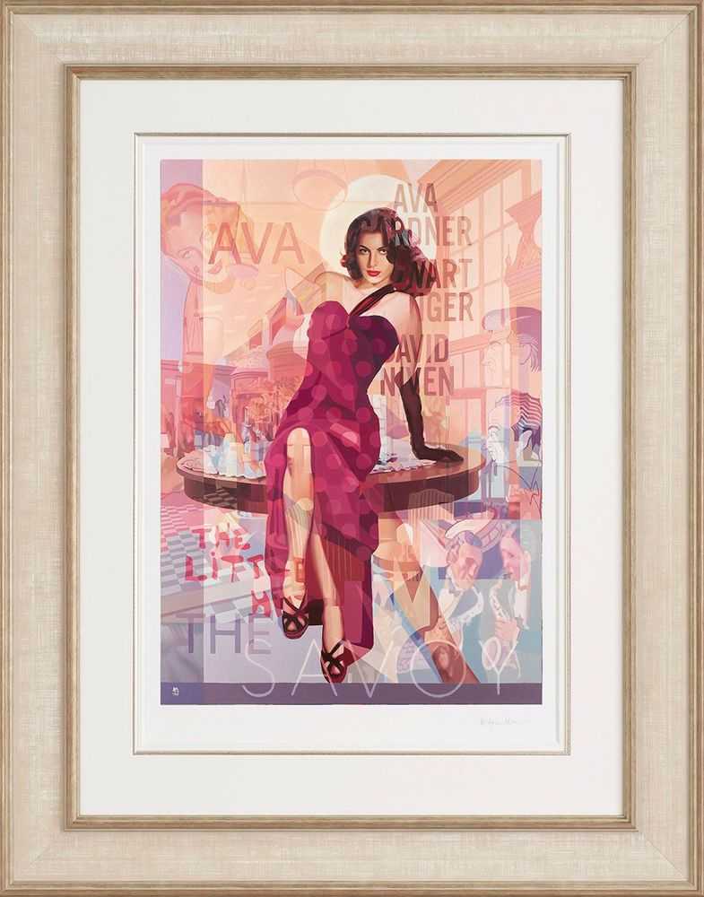 Stuart McAlpine Miller, ‘Ava Gardner: A Desirable Proposition (The Savoy Suite - Framed)’, 2018, Print, Pigment print, Castle Fine Art, Numbered, Framed