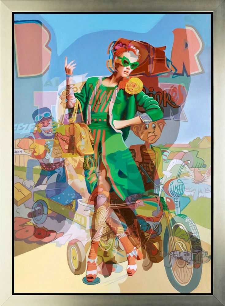 Stuart McAlpine Miller, ‘Flaunting Oneself in the Face of Progression’, 2012, Print, Fine Art Print, Castle Fine Art, Framed