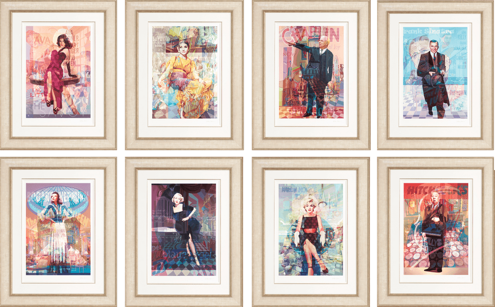 Stuart McAlpine Miller, ‘The Savoy Suite (Full set of 8 Framed Prints)’, 2018, Print, Set of 8 pigment prints, Castle Fine Art, Numbered, Framed