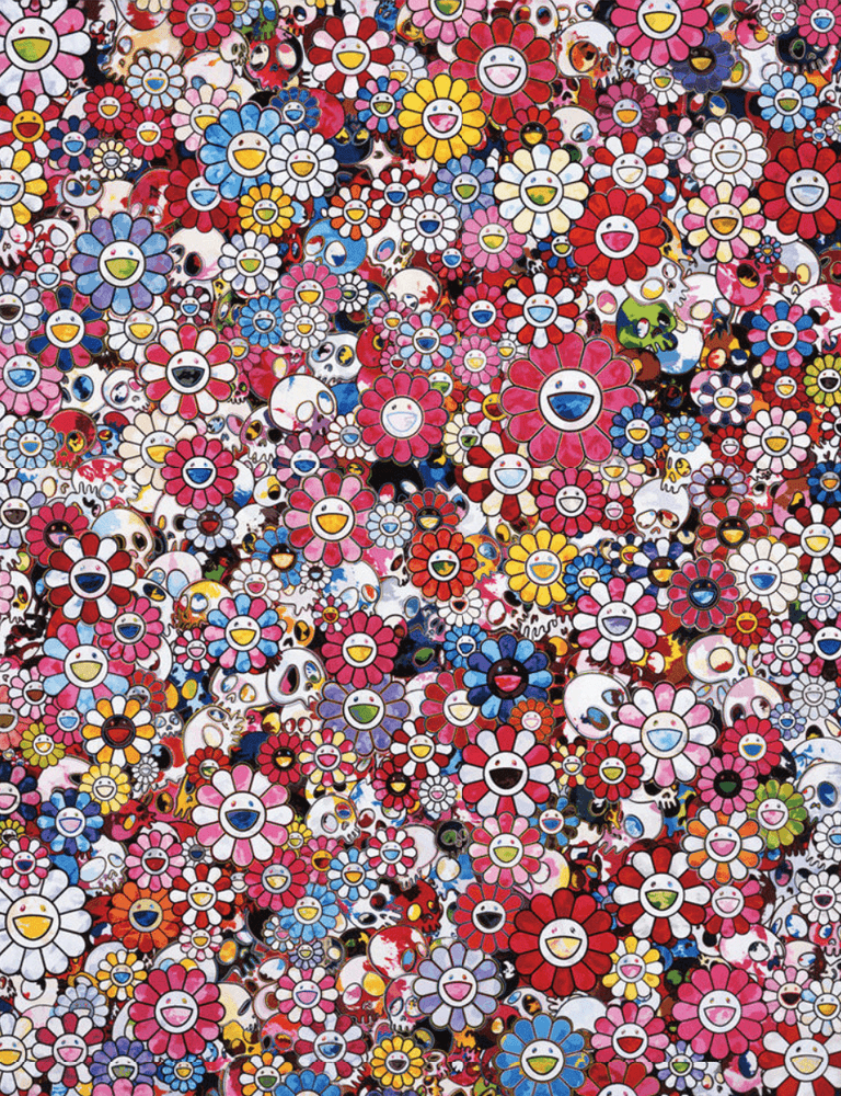 Takashi Murakami, ‘A Swinging Circus Hold Peace And Darkness In Your Heart’, 18-06-2020, Print, Pigment print on Canson Velin, cotton rag paper with deckled edges, Tonari No Zingaro, Numbered