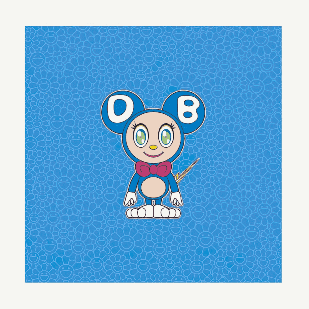 Takashi Murakami, ‘DOB 2020 (Light Blue)’, 08-06-2020, Print, Lithograph in colours on paper, Tonari No Zingaro, Numbered, Dated