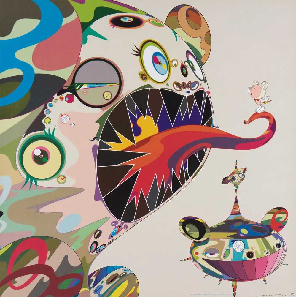 Takashi Murakami, ‘Homage to Francis Bacon (Study of George Dyer)’, 2017, Print, Screenprint, Kaikai Kiki Co., Ltd., Numbered