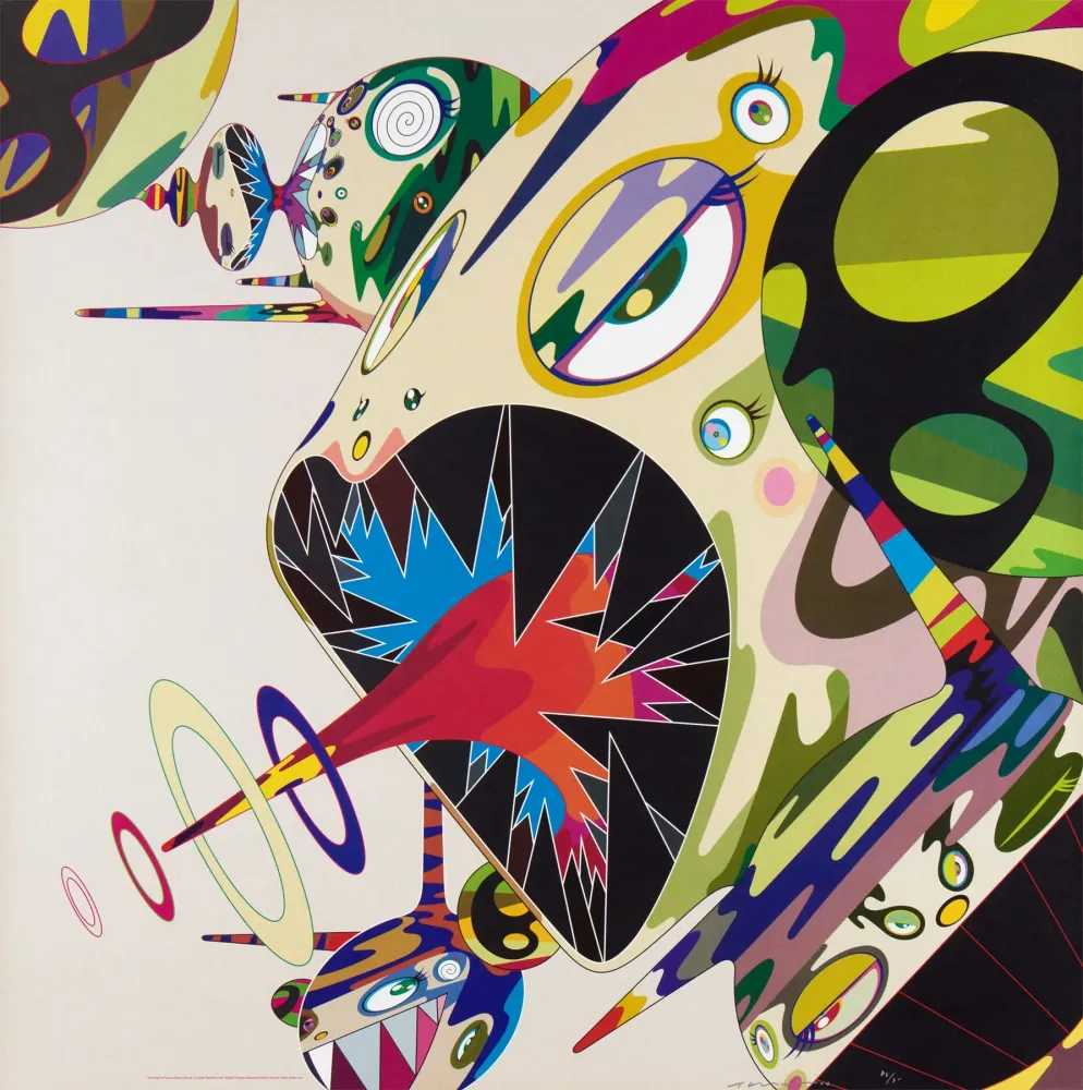 Takashi Murakami, ‘Homage to Francis Bacon (Study of Isabel Rawsthorne)’, 2017, Print, Screenprint, Kaikai Kiki Co., Ltd., Numbered